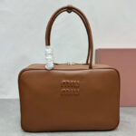 Miumiu Leather Top-handle Bag 5BB117